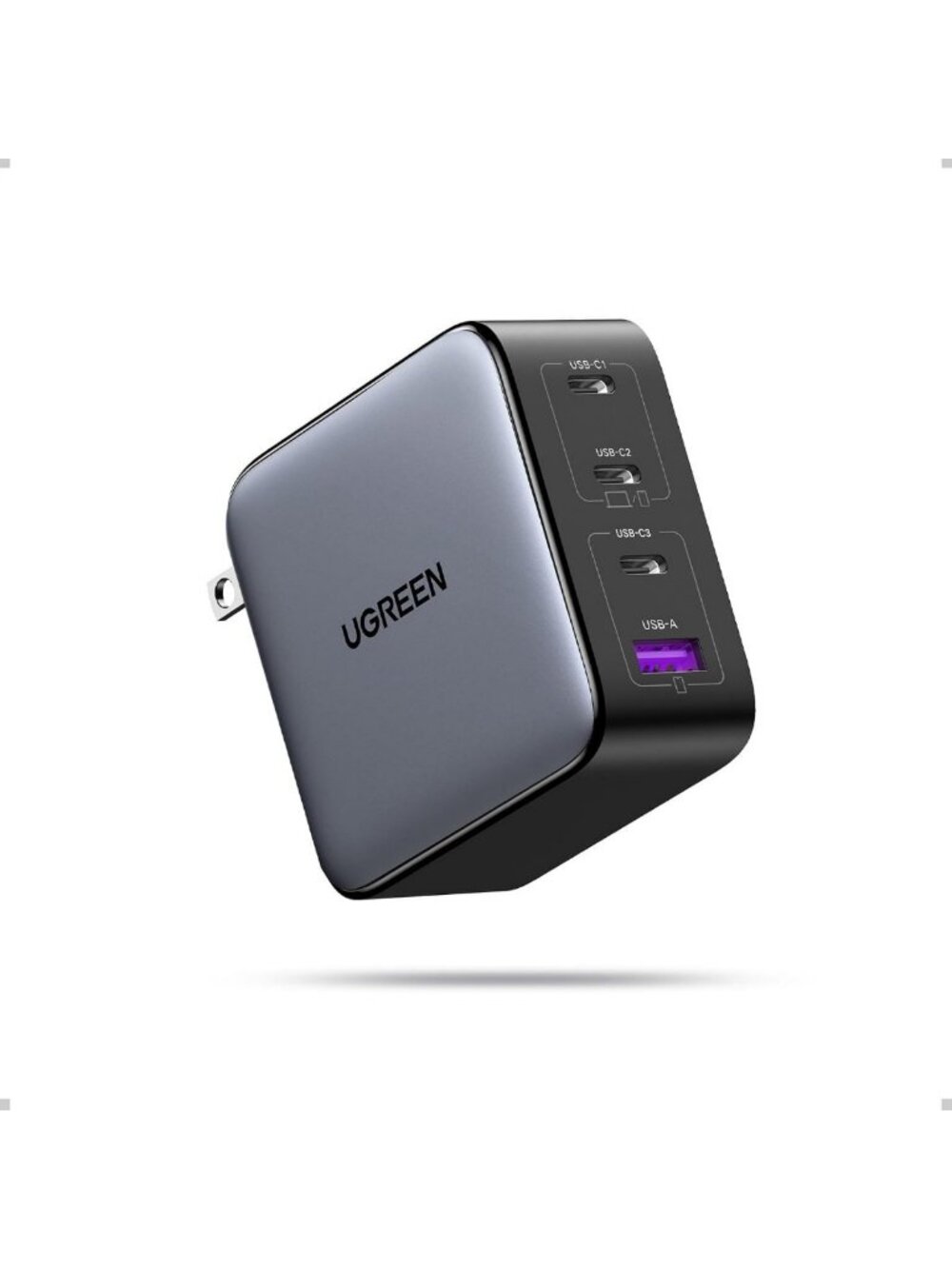 100W GaN USB C Charger - 4-Port Fast Charging Station for Laptops & Devices